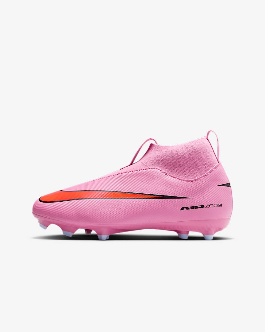 Nike Jr. Mercurial Superfly 10 Academy Little/Big Kids' Multi-Ground High-Top Soccer Cleats