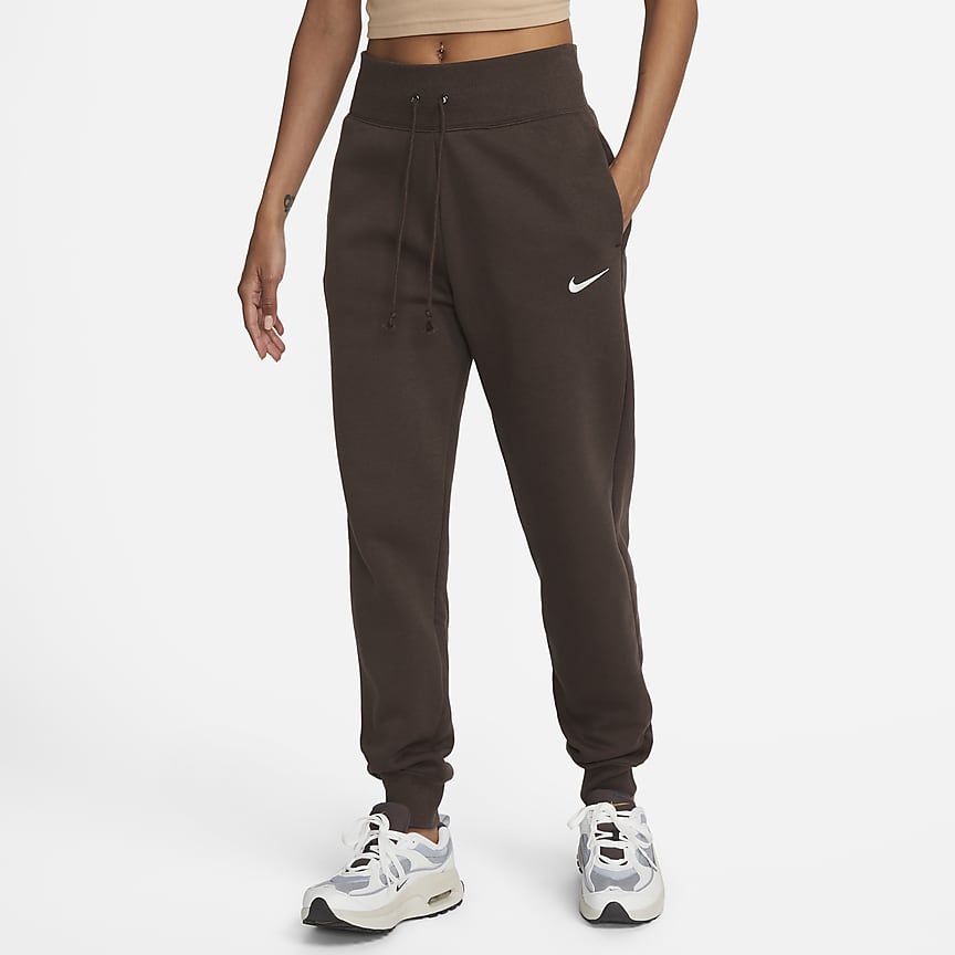 Nike Plus Collection Fleece loose-fit cuffed sweatpants in gray