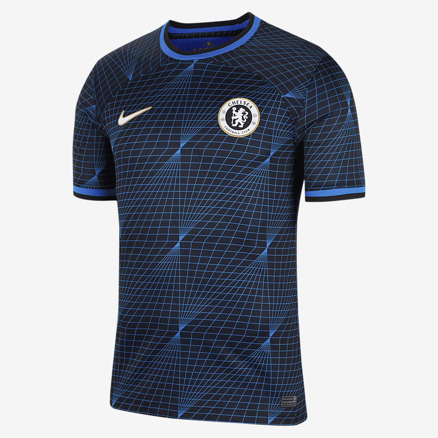 Moisés Caicedo Chelsea 2023/24 Stadium Away Men's Nike Dri-FIT