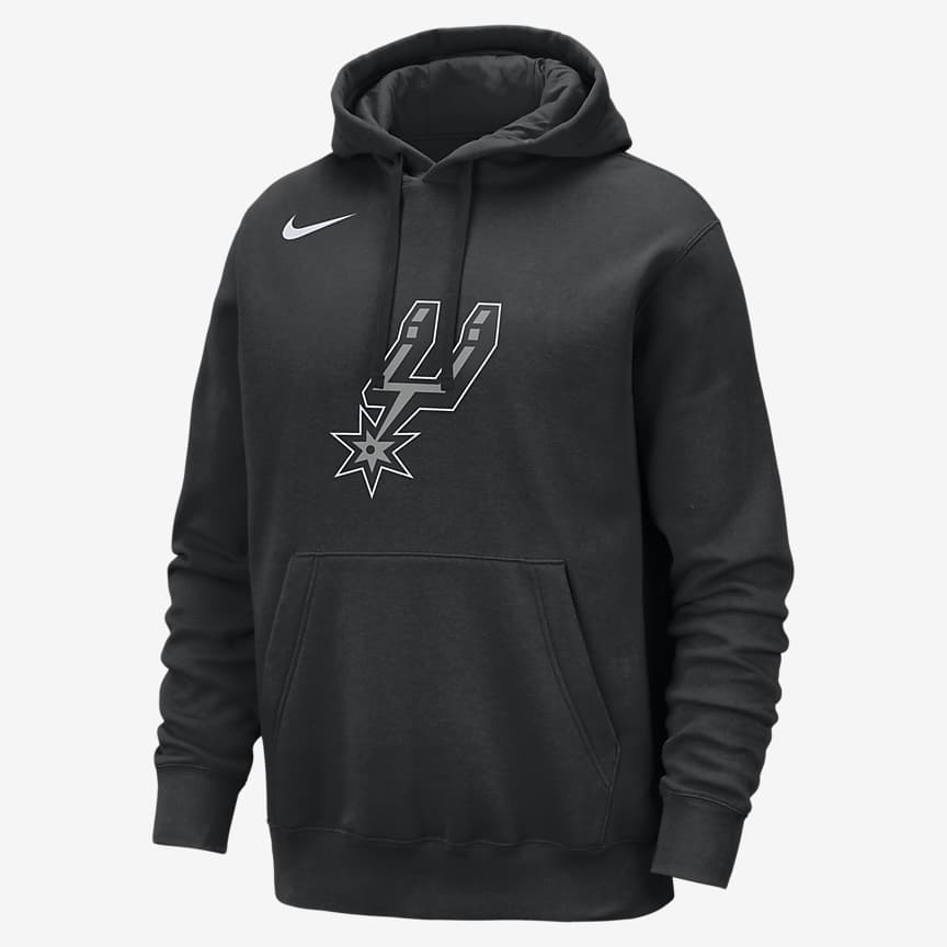 San Antonio Spurs Essential Men's Nike NBA Fleece Pullover Hoodie. Nike.com