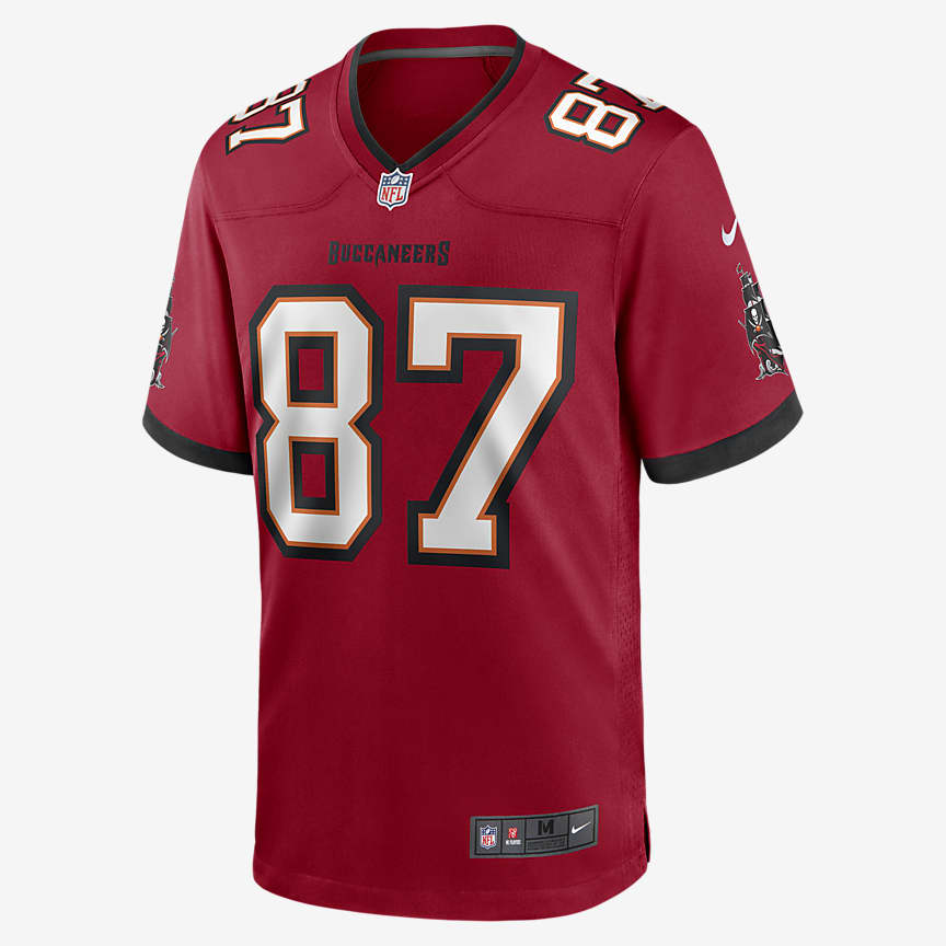 NFL Tampa Bay Buccaneers (Tom Brady) Camiseta de fútbol americano del partido - Niño/a - Rojo