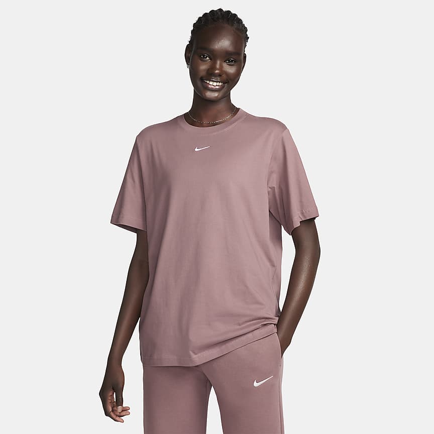 Nike Sportswear Essential Women's High-Rise Woven Cargo Trousers - Purple