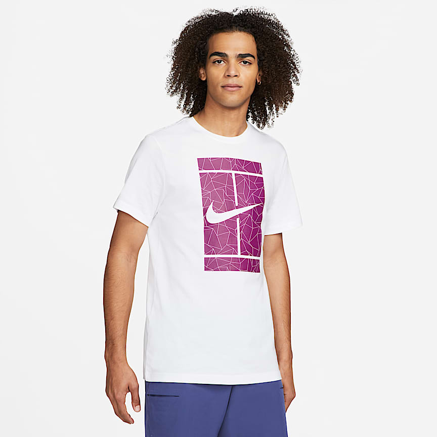 NikeCourt Men's Tennis T-Shirt. Nike.com