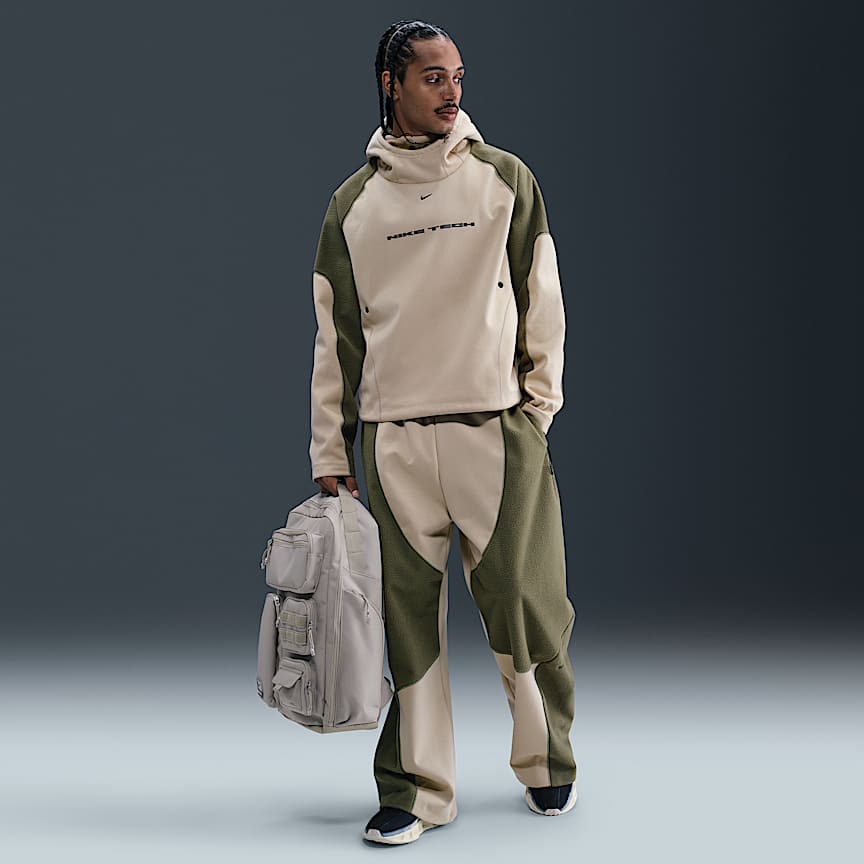 Nike Tech Men's Fleece Loose-Fit Open Hem Pants
