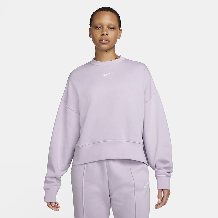 Nike Sportswear Camiseta corta de tejido Fleece - Mujer. Nike ES