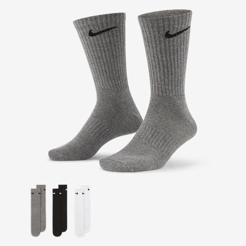 Nike Everyday Cushioned Training Crew Socks (6 Pairs). Nike AU