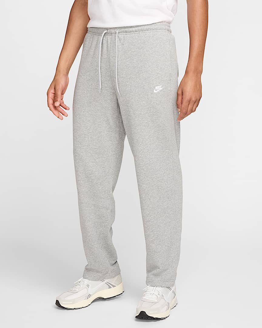 Nike Club Men's French Terry Open-Hem Trousers