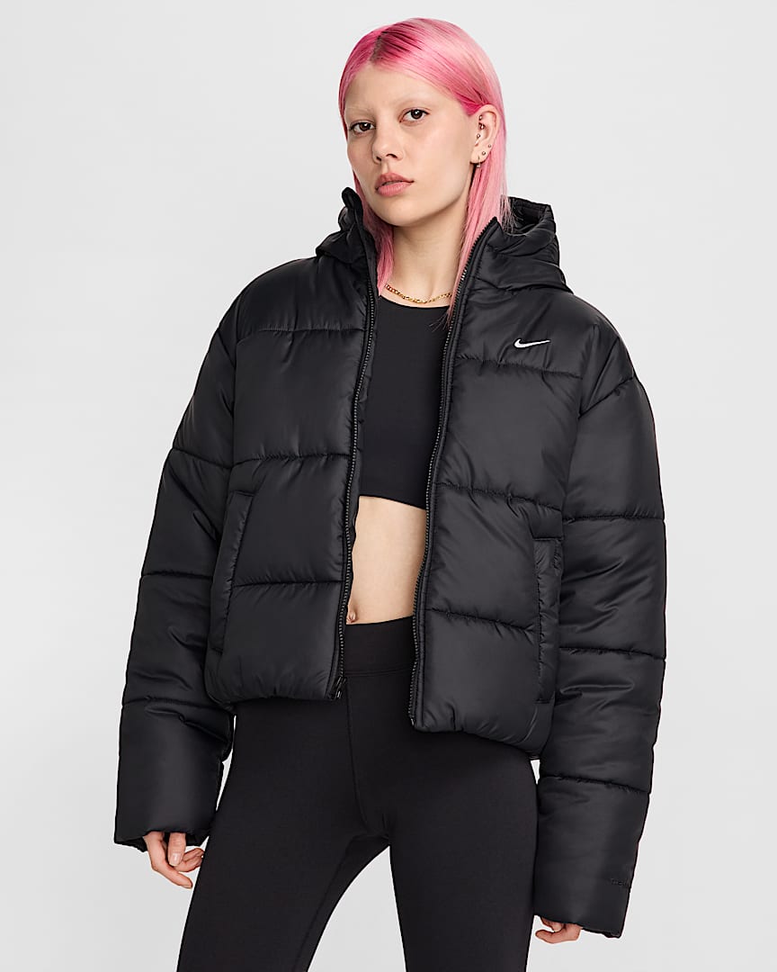 Nike Sportswear Classic Puffer Women's Therma-FIT Loose Hooded Jacket