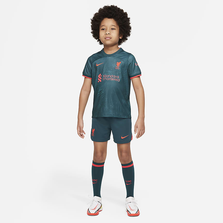 Liverpool F.C. 2022/23 Third Baby/Toddler Nike Dri-FIT Football Kit ...