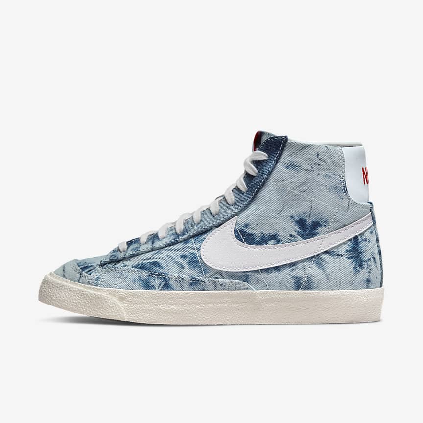 Nike blazer outlet mid womens grey