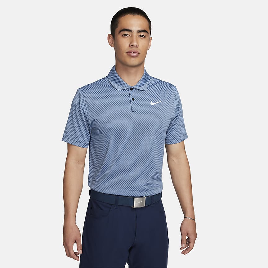 mens nike dri fit golf polo