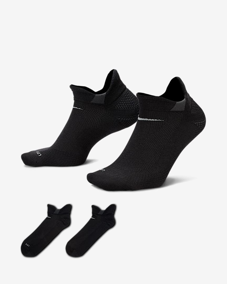 Nike Running Midweight No-Show Socks (1 Pair)