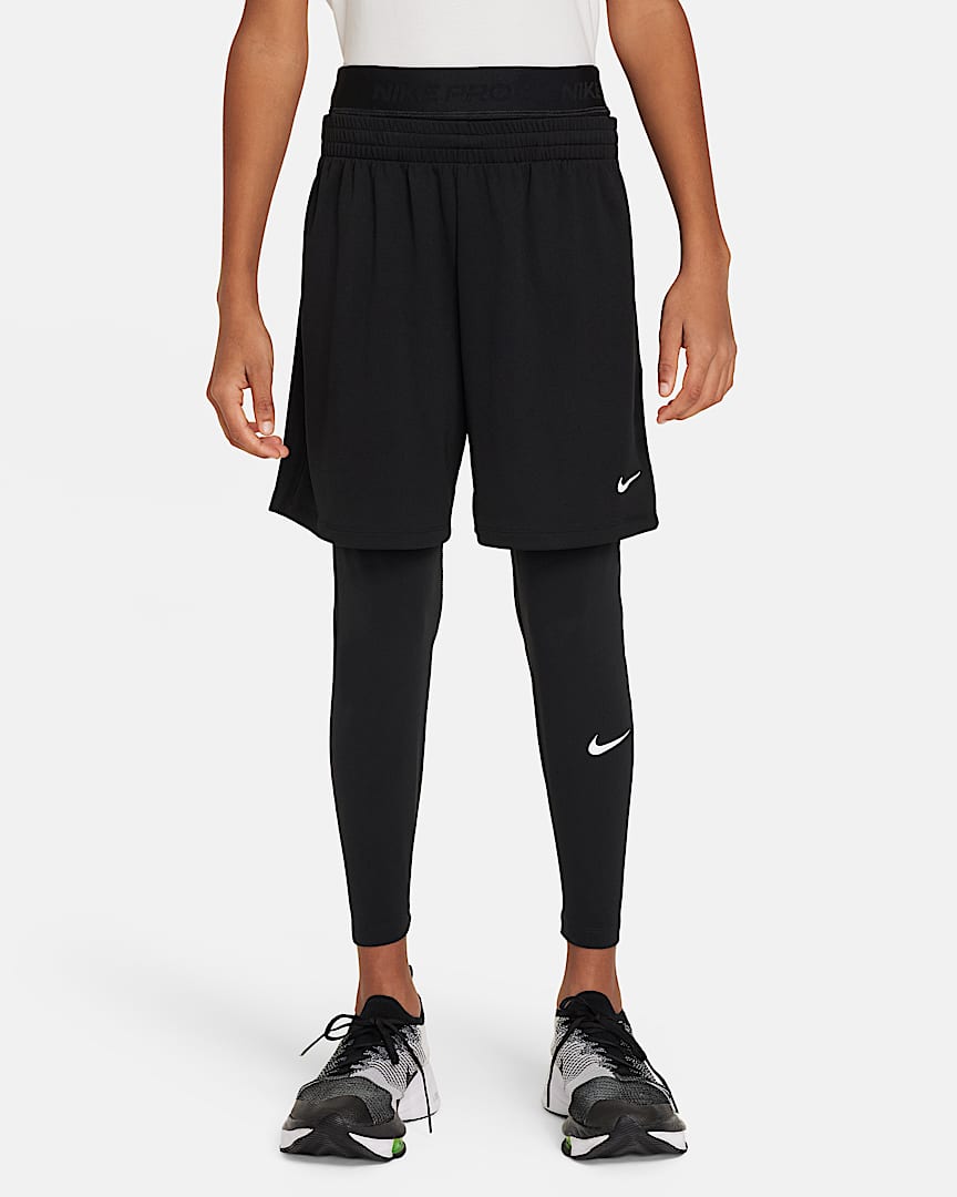 Nike Pro Dri-FIT Big Kids' (Boys') Tights