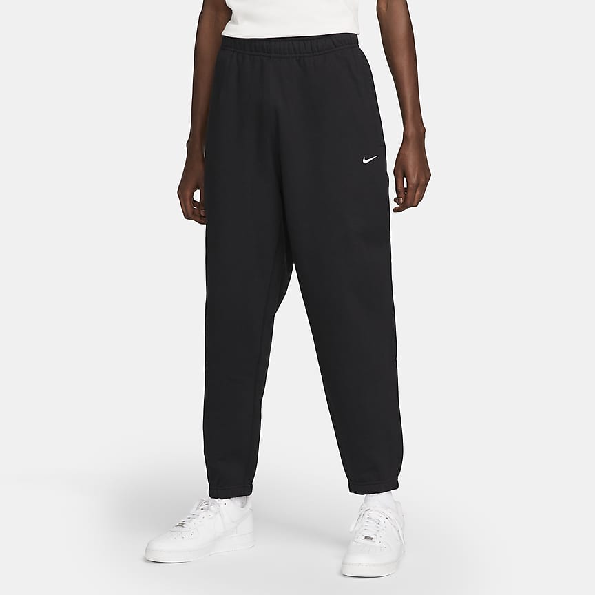 Nike Sportswear Club Fleece Joggers Mens Bottoms Grey Multi Size