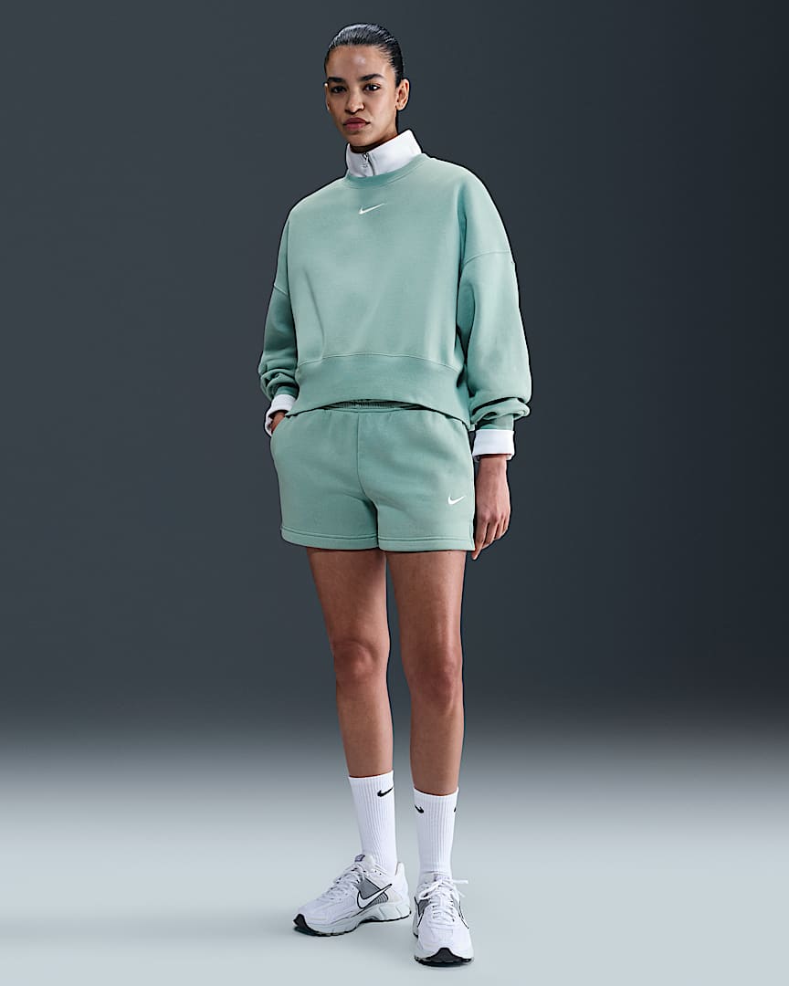 Nike Sportswear Phoenix Fleece Women's Oversized 1/4-Zip Long Sweatshirt