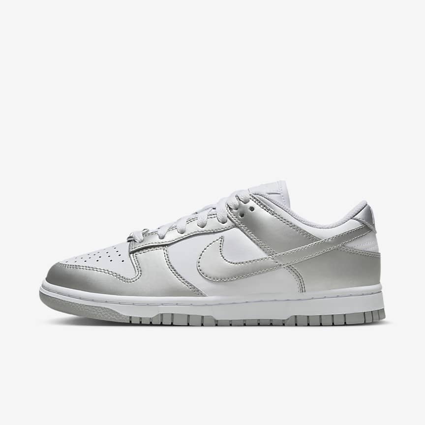 Nike DUNK LOW Bege / Malva - Entrega gratuita   ! - Sapatos  Sapatilhas Mulher 133,00 €