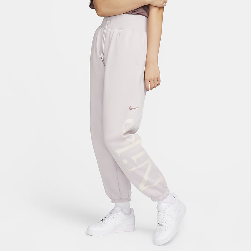 Nike Sportswear Phoenix Fleece Women's High-Waisted Oversized Tracksuit  Bottoms (Plus Size). Nike CA