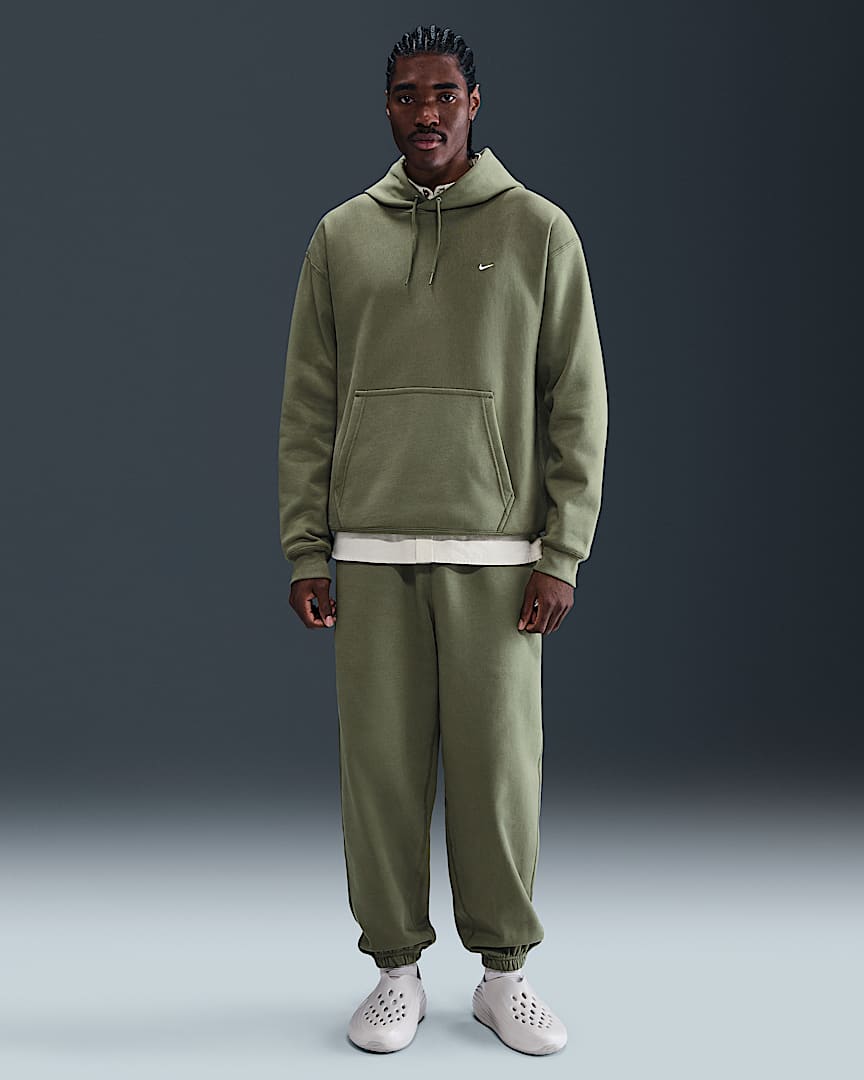 Nike Solo Swoosh Men's Cuffed Fleece Pants