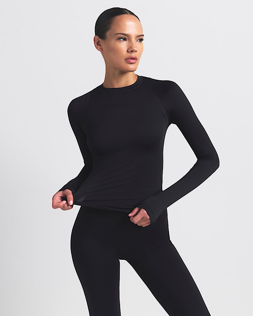 NikeSKIMS Airy Women's Long-Sleeve Crew-Neck Top