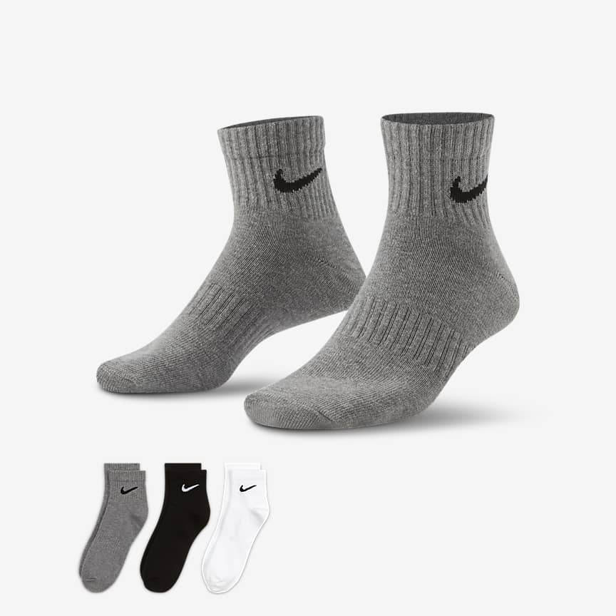 Nike Everyday Lightweight Training Crew Socks (3 Pairs). Nike AU