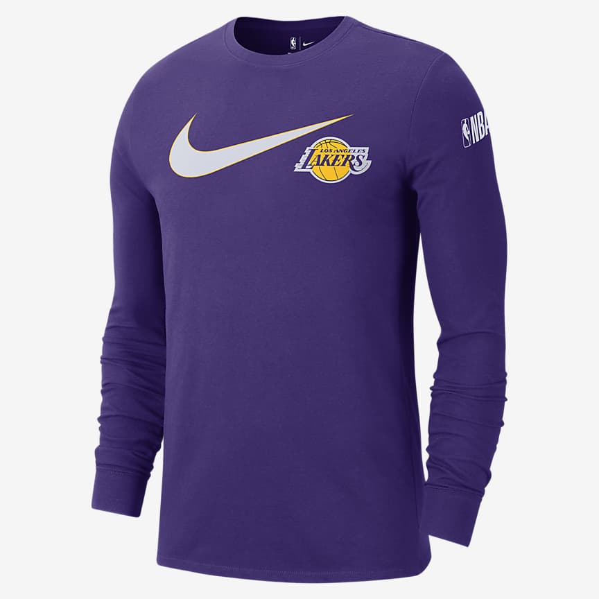 Playera Nike de la NBA para hombre Los Angeles Lakers Swoosh Essential ...