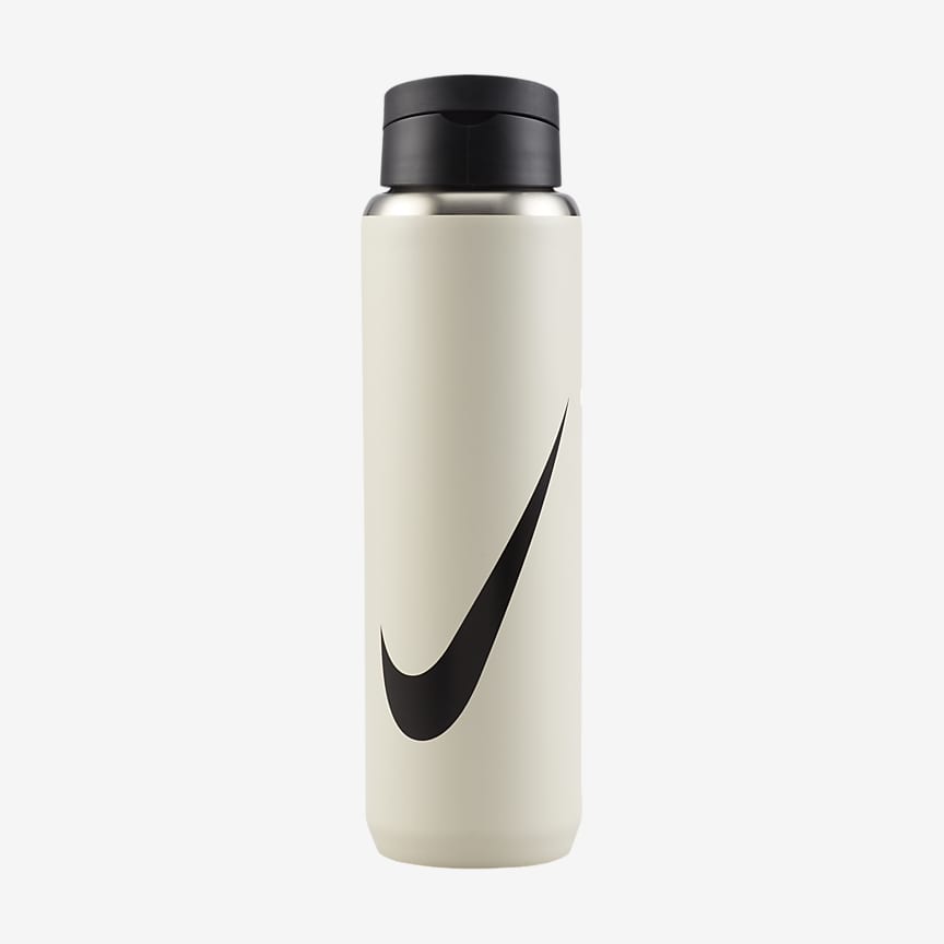 Nike 24oz HyperCharge Shaker Training Workout Bottle Clear & Black BRAND  NEW 887791110671