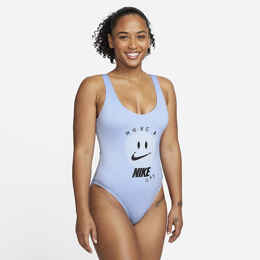 Nike Swim Women's CutOut OnePiece Swimsuit.