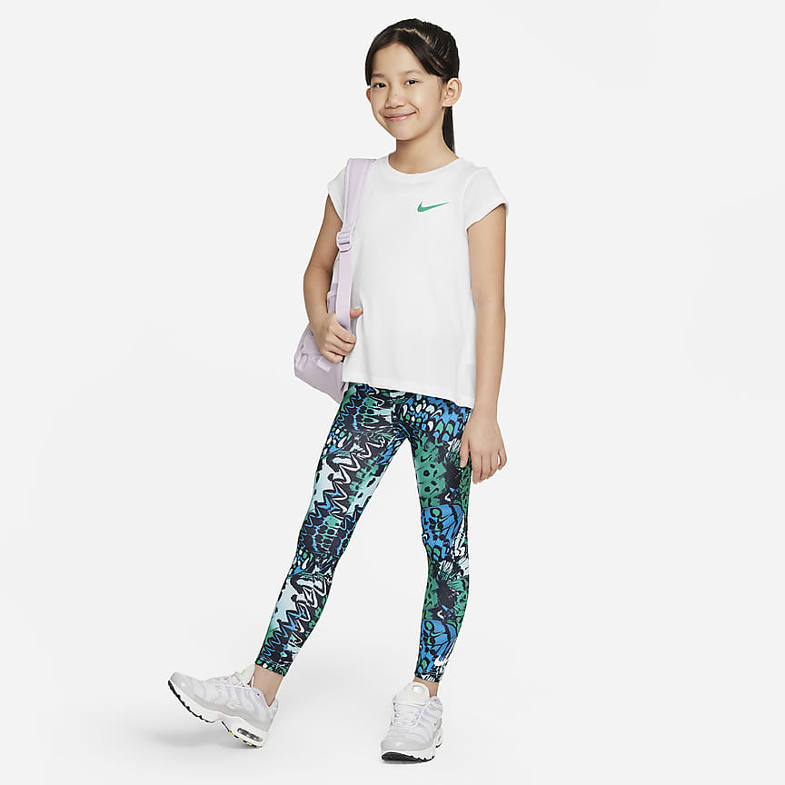 Leggings infantiles Nike Swoosh.