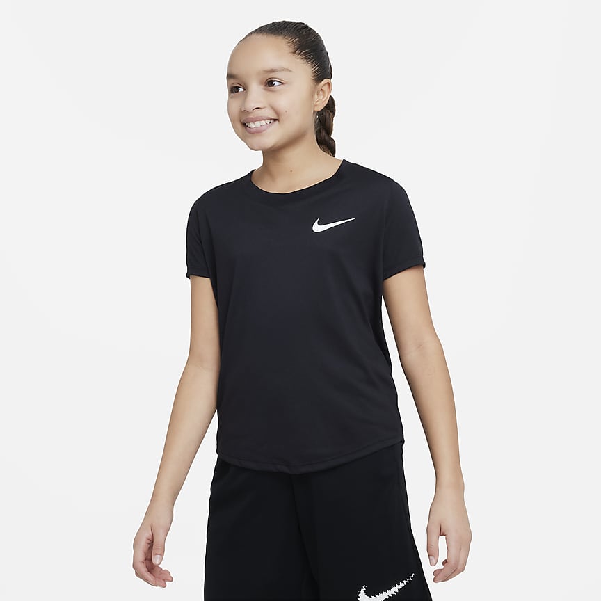 Nike One Big Kids' (Girls') Dri-FIT Training Tank. Nike.com