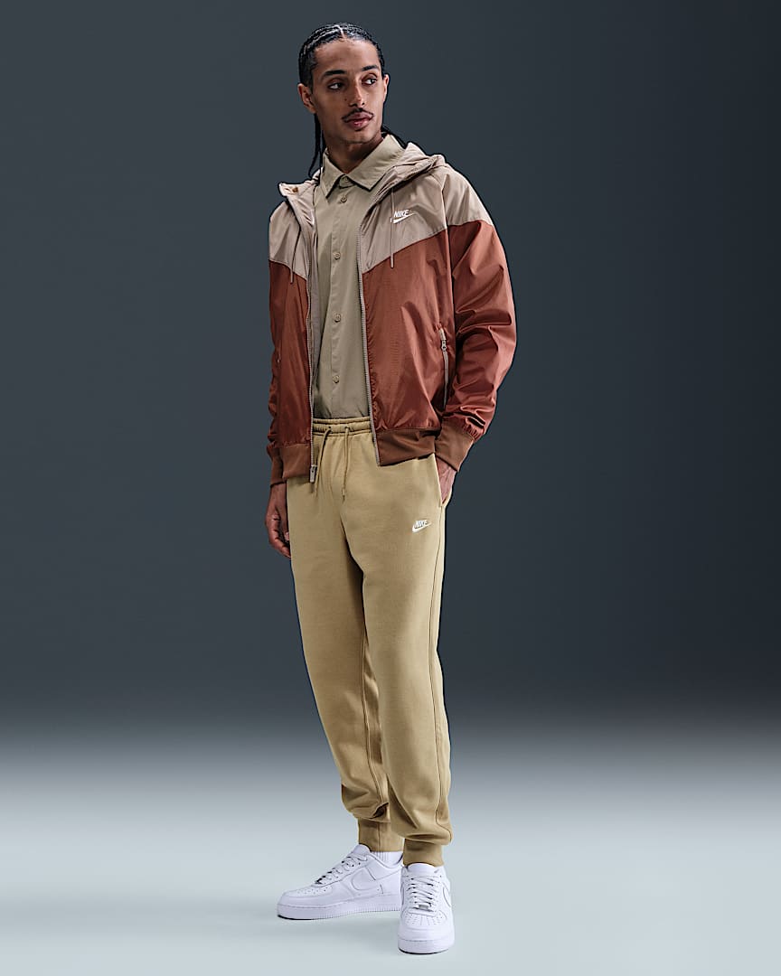 Nike Club Men's Cuffed Brushed Fleece Pants