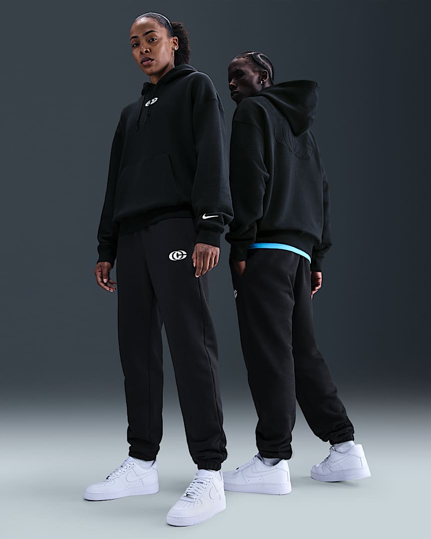 Caitlin Clark Nike Fleece Cuffed Basketball Pants