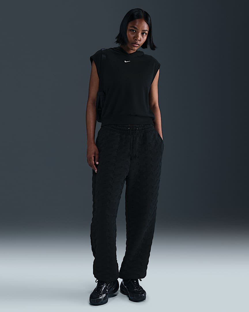 Nike Sportswear Phoenix Fleece Women's Oversized High-Waisted Jacquard Pants