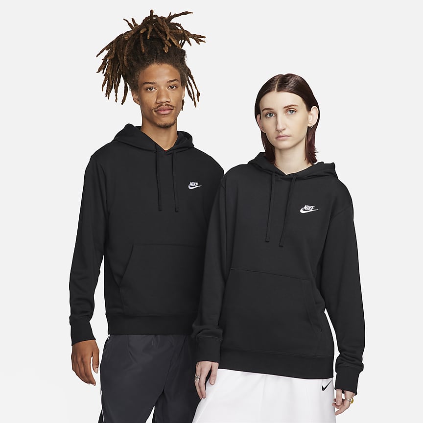  Nike Sportswear Club Fleece Pullover Hoodie - Grey