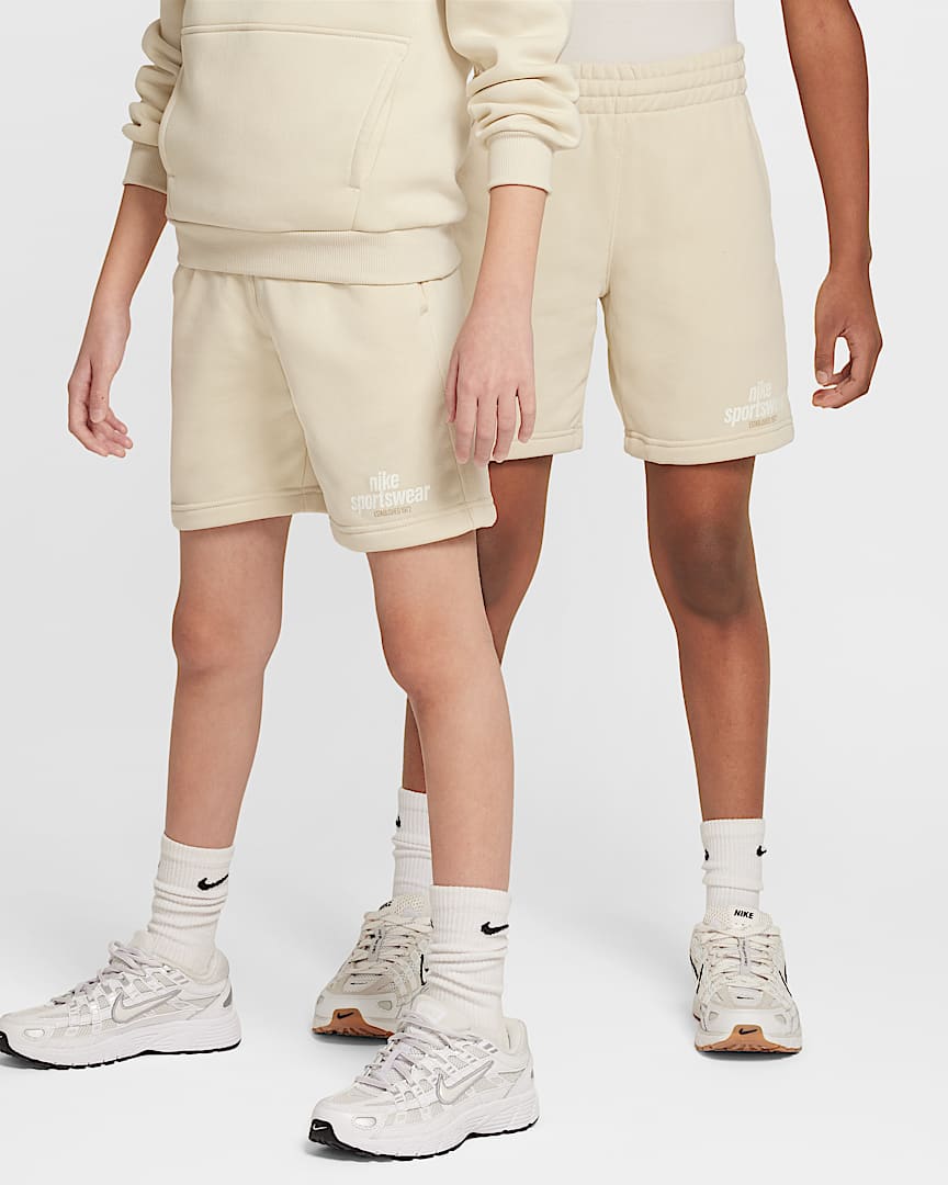 Nike Sportswear Club Big Kids' French Terry Shorts