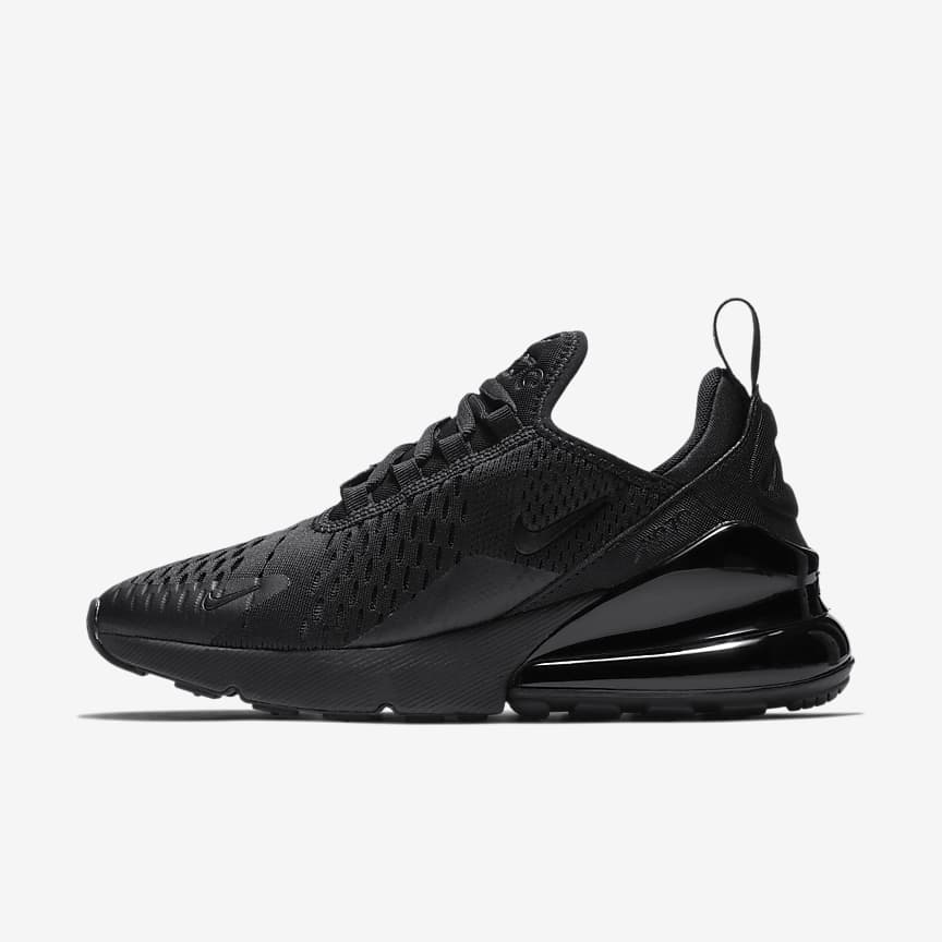 Nike Air Max 270 React Shoes in Black Size 4.5Y