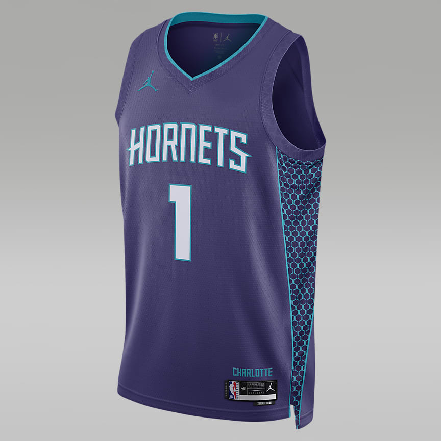 Charlotte Hornets 2023/24 City Edition Men's Jordan Dri-FIT NBA Swingman  Shorts