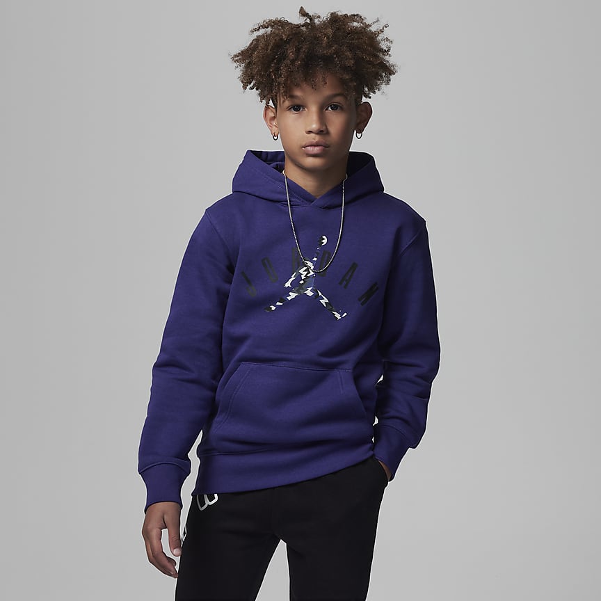 Jordan Big Kids' Pullover Hoodie. Nike.com