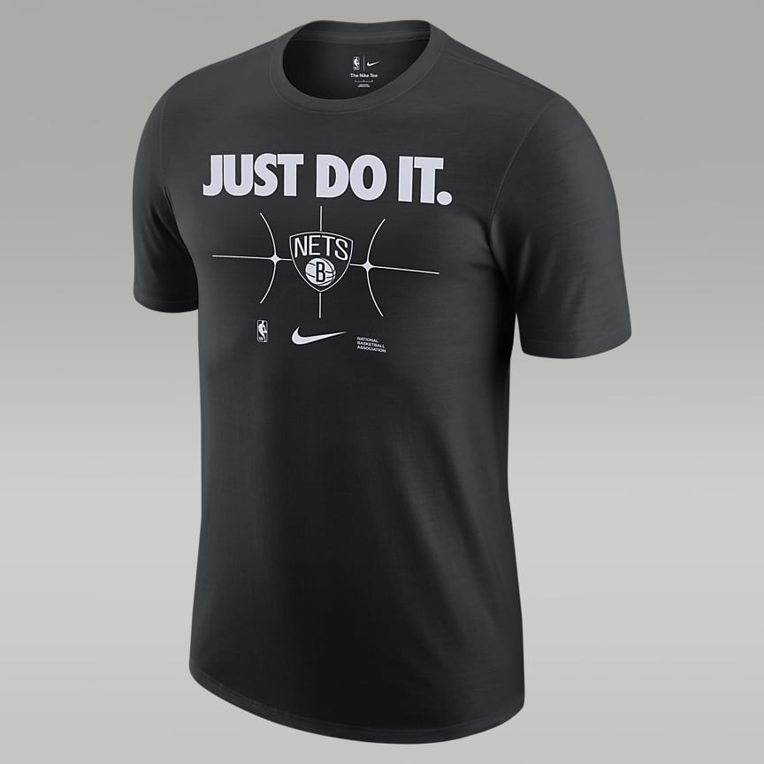 Brooklyn Nets Essential Men's Nike Dri-FIT NBA T-Shirt. Nike IL