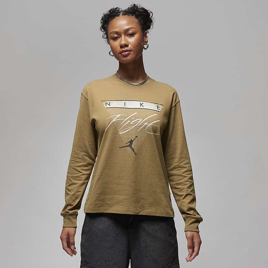 Shop Nike Street Style Long Sleeve T-shirt Loungewear Activewear