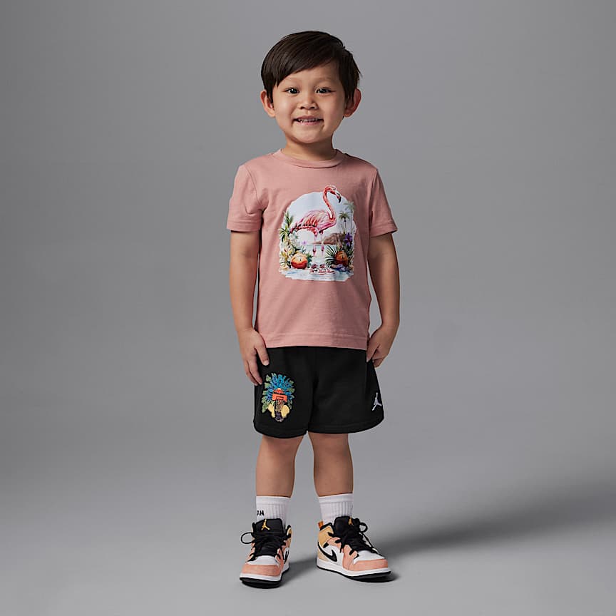 NIKE【ナイキ】ジョーダン グラフィック Tシャツ&ショートパンツ NIKE公式】ジョーダン スポーツ メンズ Dri-FIT グラフィック