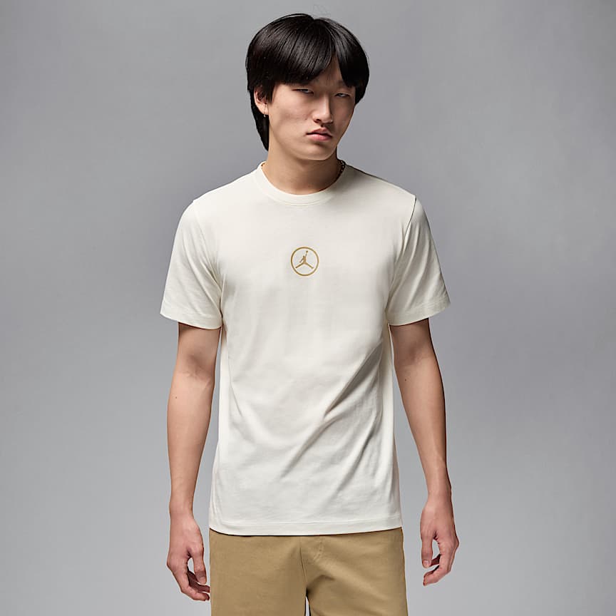 NIKE Jordan ジョーダン ロゴ クルーネック Tシャツ ☆Nike☆ジョーダン メンズ クルーネック T シャツ (Nike/T