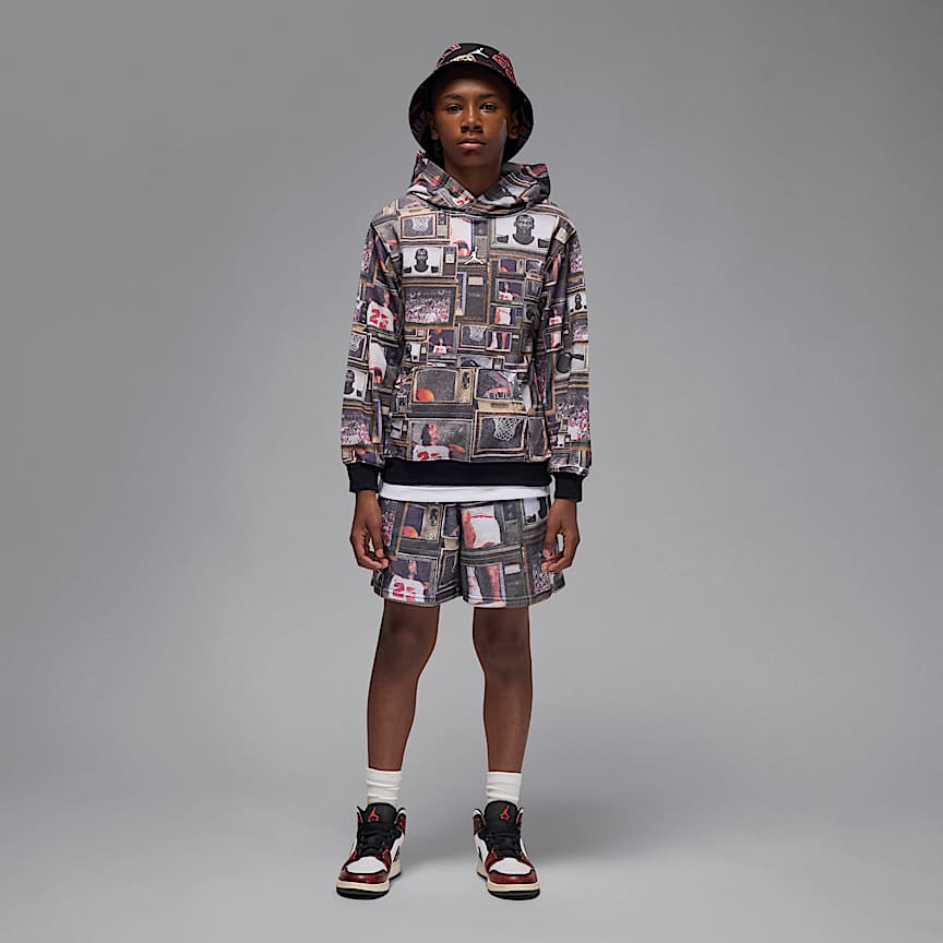 90's NIKE AIR バーシティジャケット クレイジーパターン レザー 90's NIKE AIR バーシティジャケット クレイジーパターン レザー