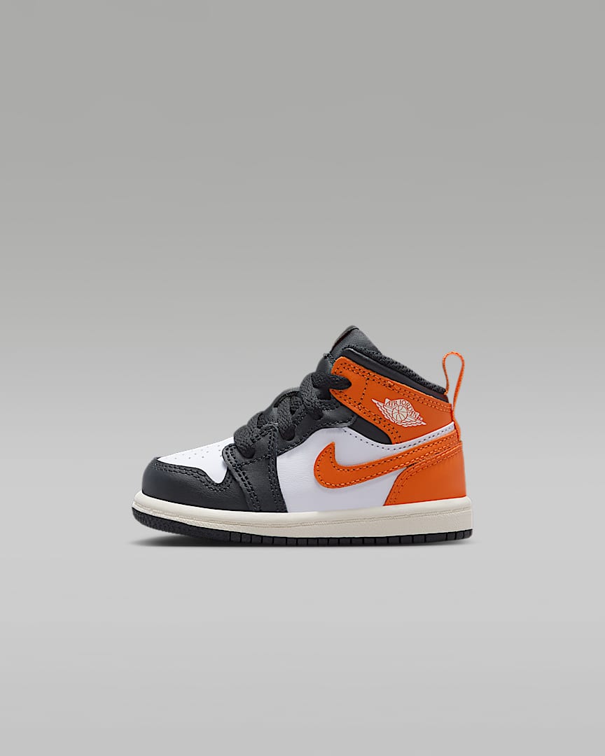 Jordan 1 Mid Baby/Toddler Shoes