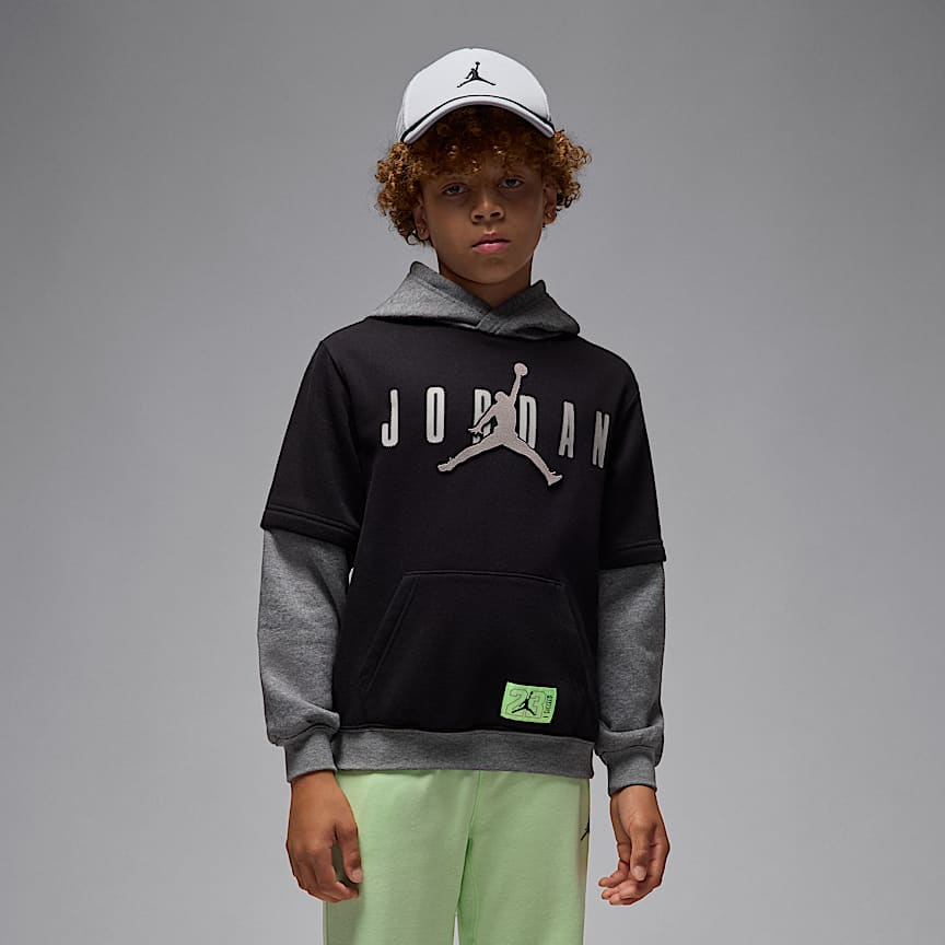 NIKE公式】ジョーダン フリース プルオーバー パーカー ジュニア