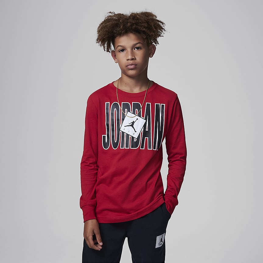 Jordan Big Kids' Dri-FIT Jumpman Logo T-Shirt. Nike.com