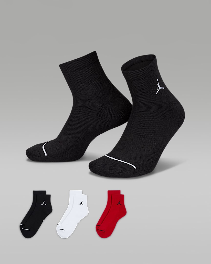 Jordan Everyday Ankle Socks (3 Pairs)