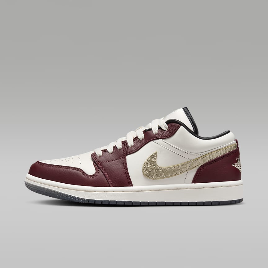 Nike basse bordeaux discount femme