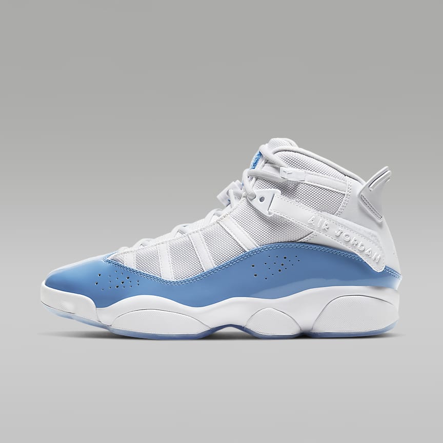 Blue and white jordan 6 hotsell