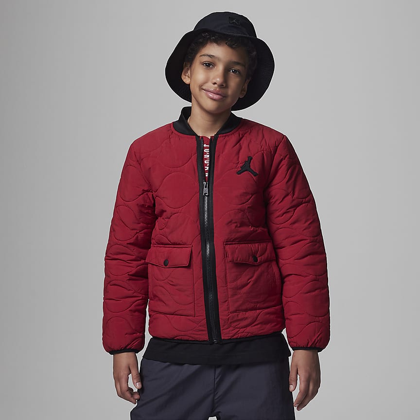 Jordan Sherpa Jacket Big Kids Jacket. Nike.com