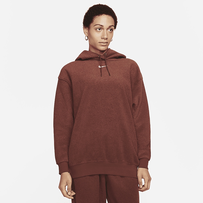 womens nike funnel neck hoodie